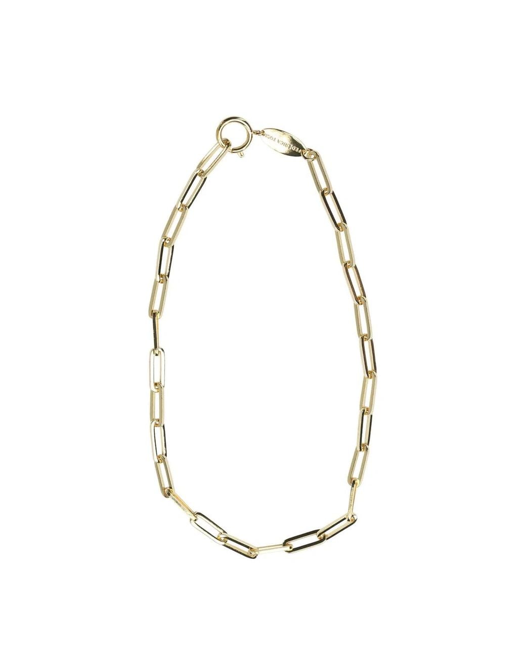 FEDERICA TOSI White "Lace Square" Necklace