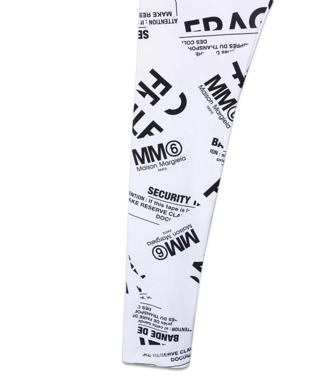 MM6 by Maison Margiela White Pantaloni