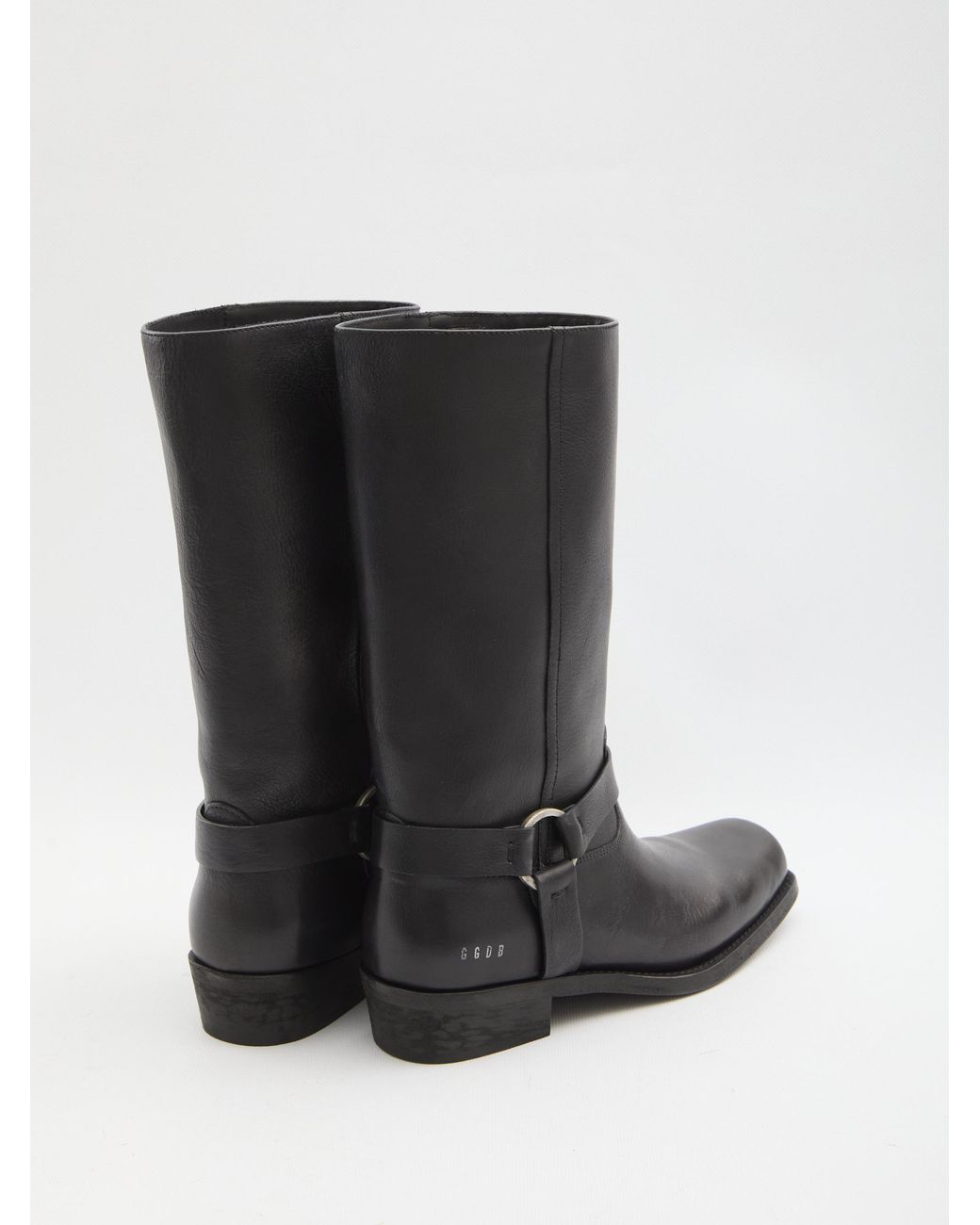 Golden Goose Deluxe Brand Black Stivali Biker Alti Donna