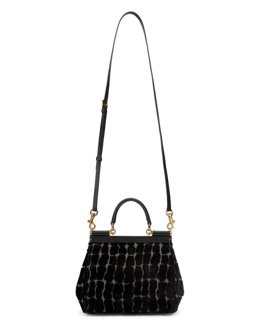Dolce & Gabbana Black Dolce & Gabbana Bag My Sicily With Shoulder Strap