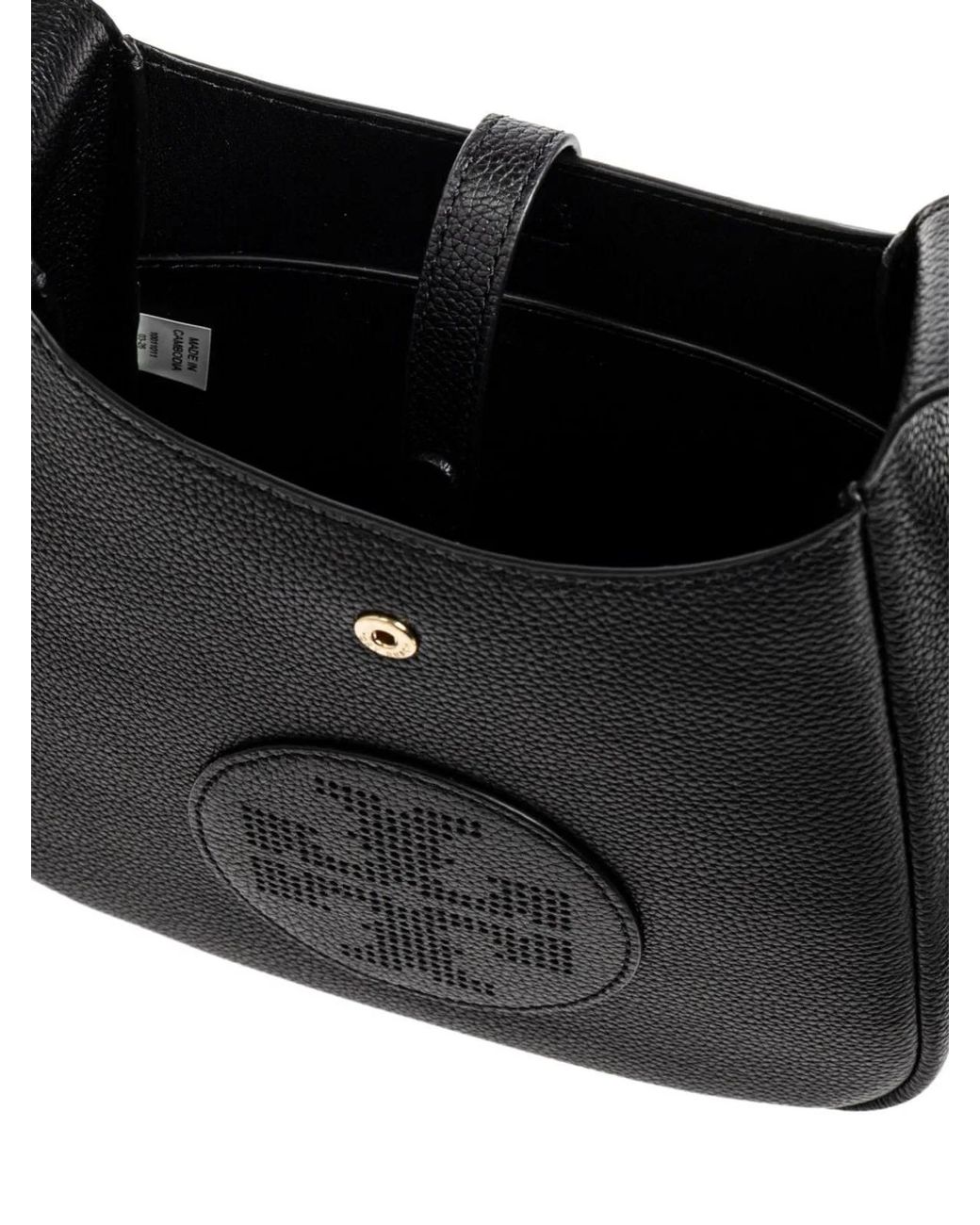 Tory Burch Black Miller Leather Hobo Bag
