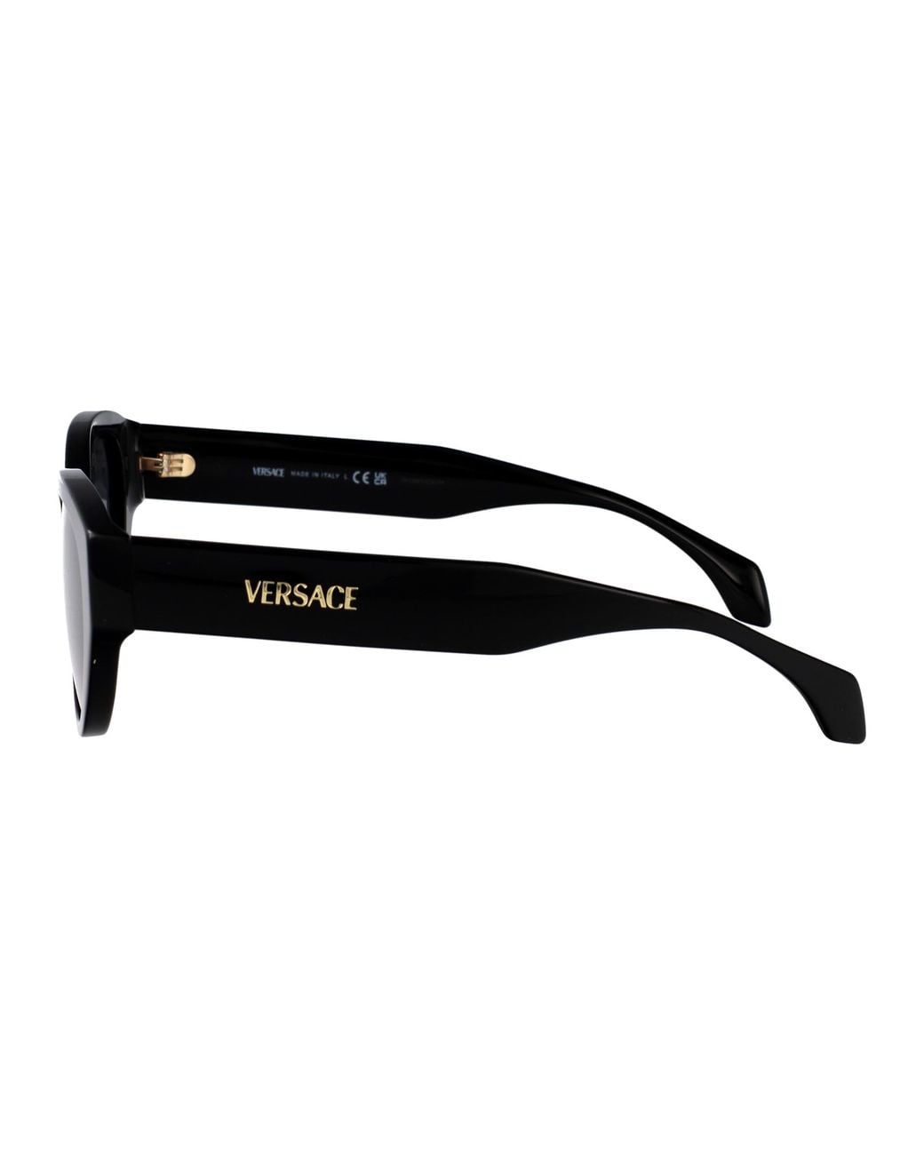 Versace Black Acetate Sunglasses