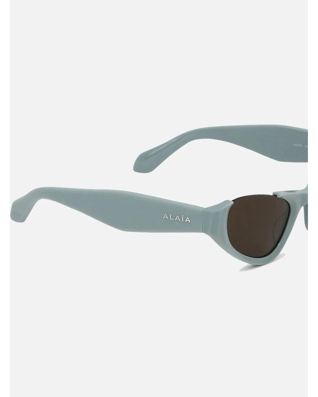 Alaïa Blue Alaia Cat-Eye Sunglasses