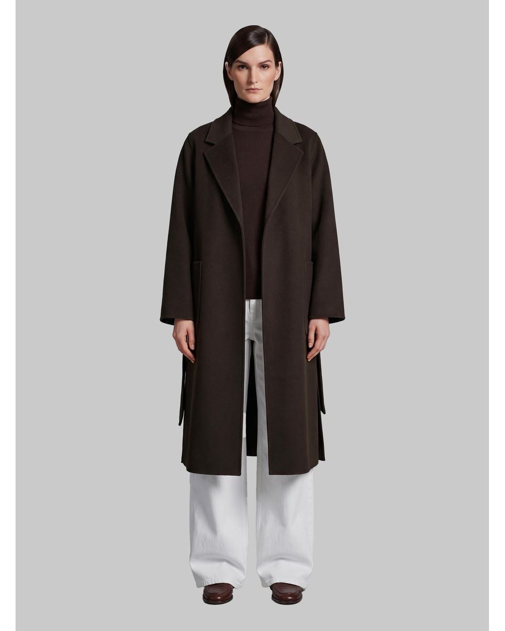 IVY & OAK Brown Dark Iocelia Coat