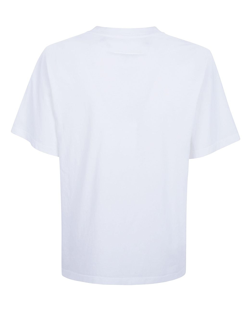 MM6 by Maison Margiela White Basic T-Shirt