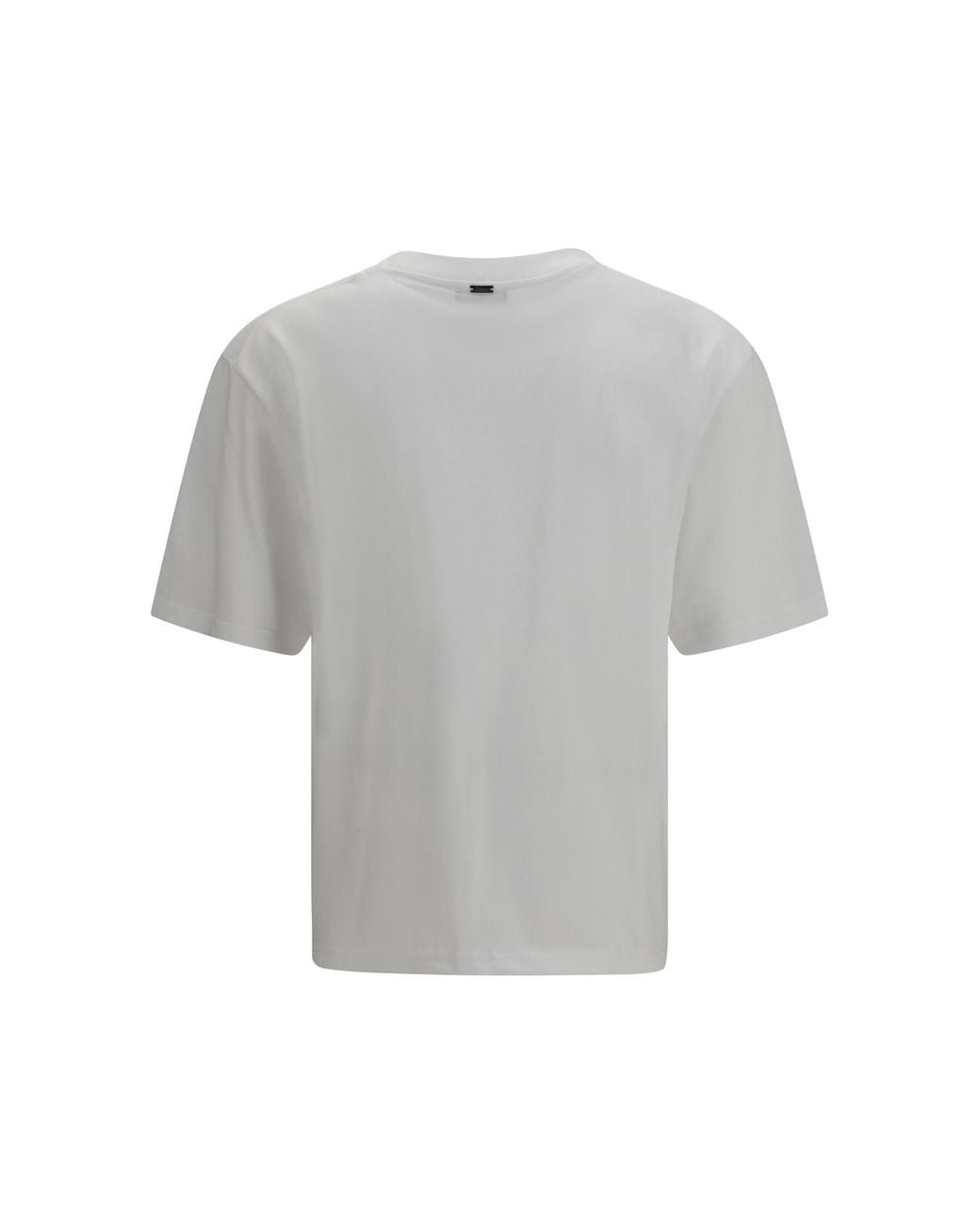 Herno Gray Cotton Short-Sleeve T-Shirt for men