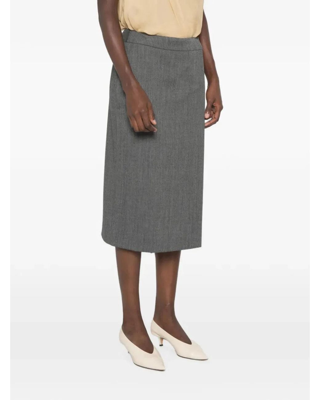 Ermanno Scervino Gray Falda