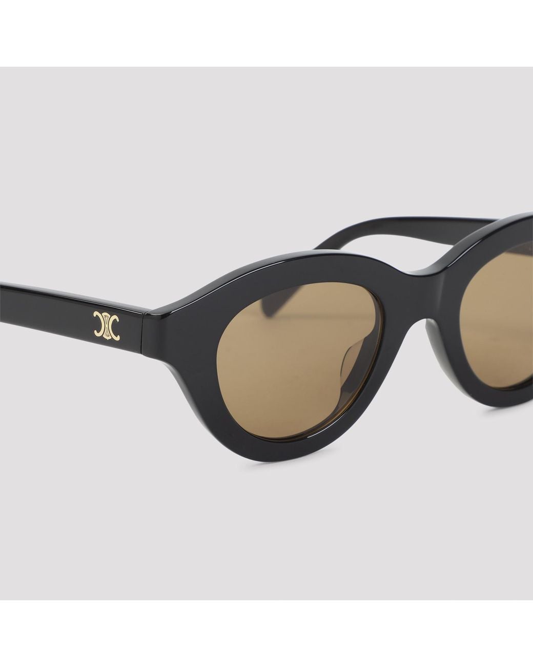 Céline White Triomphe Mini 01 Sunglasses