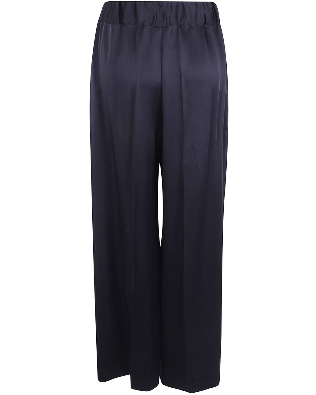 Semicouture Blue "Jhonny" Wide Leg Trousers