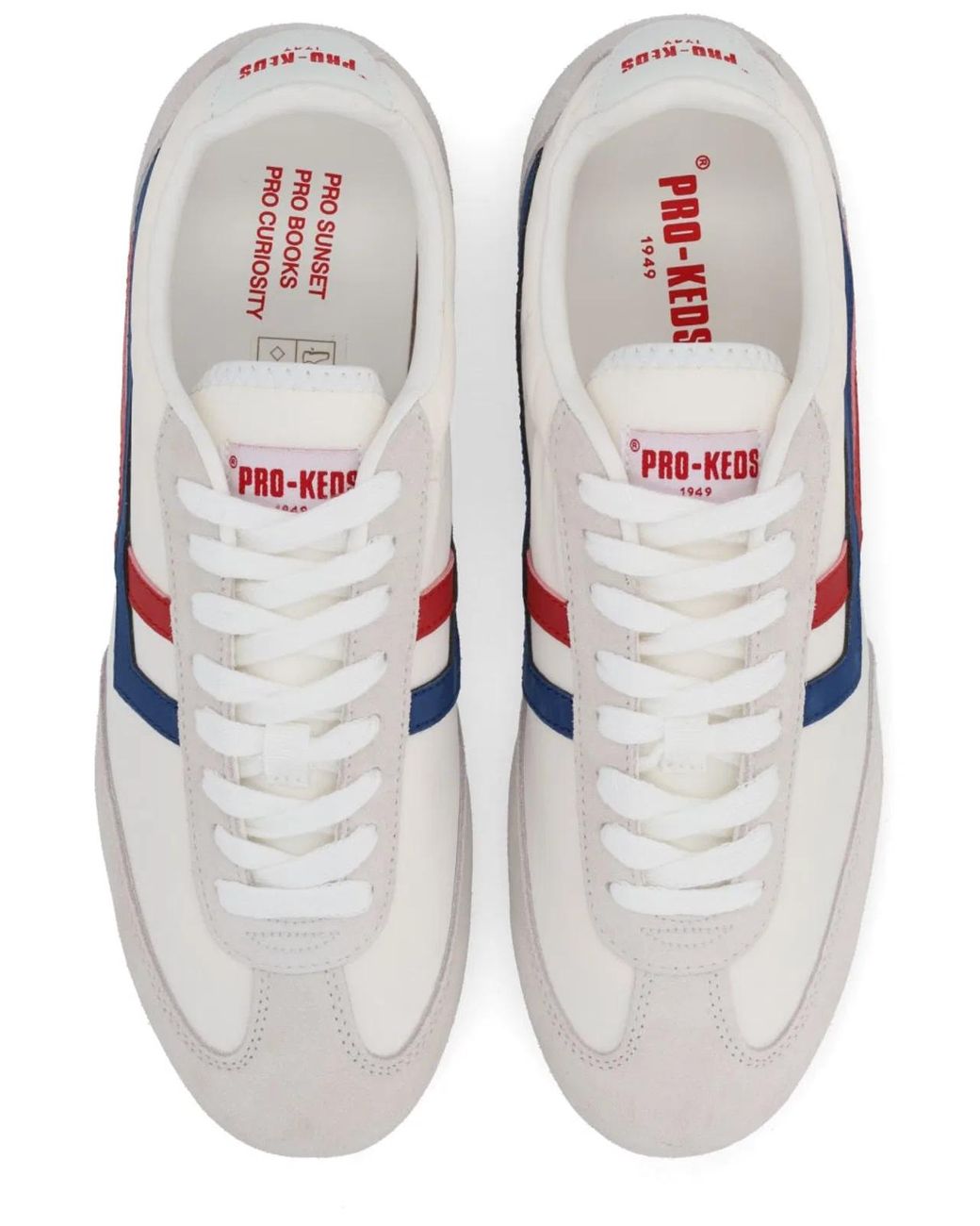 Pro Keds White Reacer 77 Sneaker for men