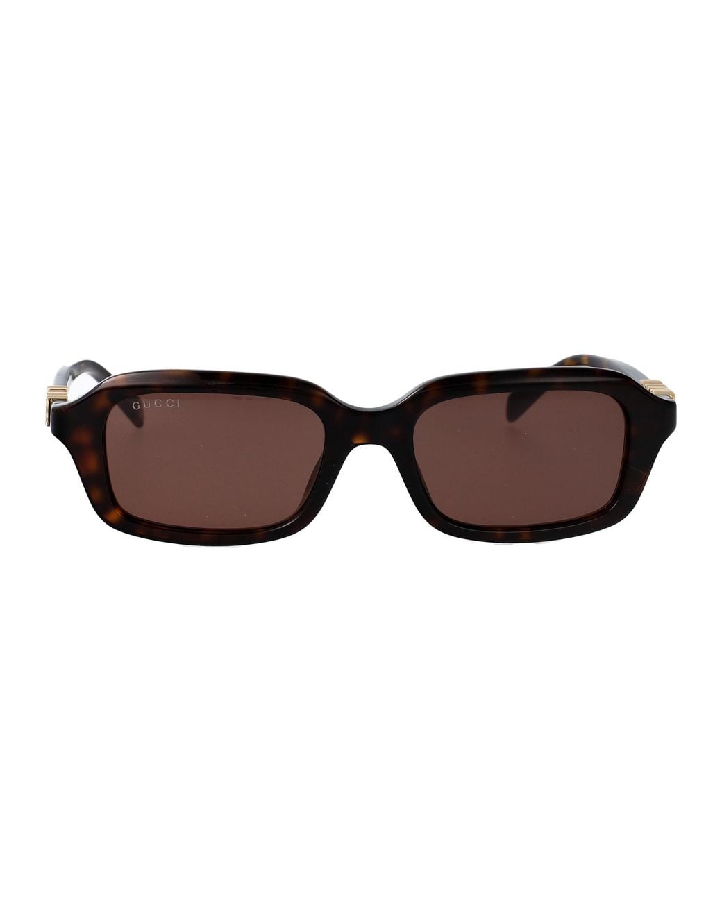 Gucci Brown Havana-Havana- Acetate Sunglasses