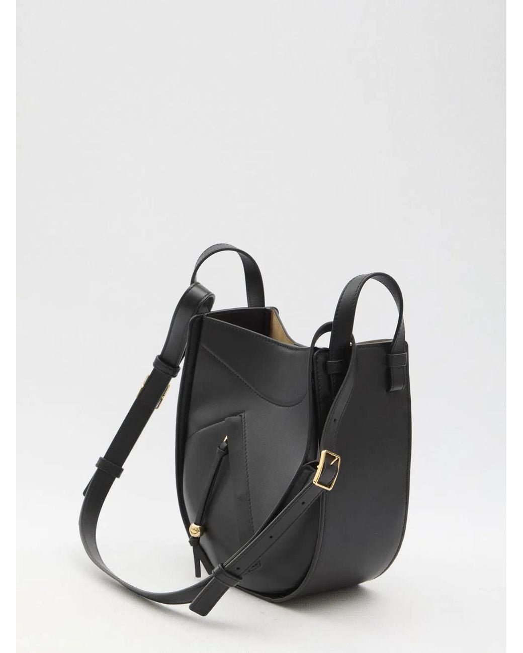 Loewe Black Hammock Slice Tote Bag