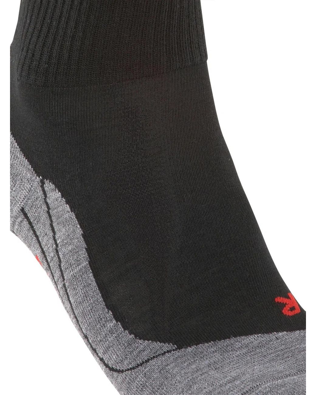 Falke Black Tk5 Short Cool Trekking Socks for men