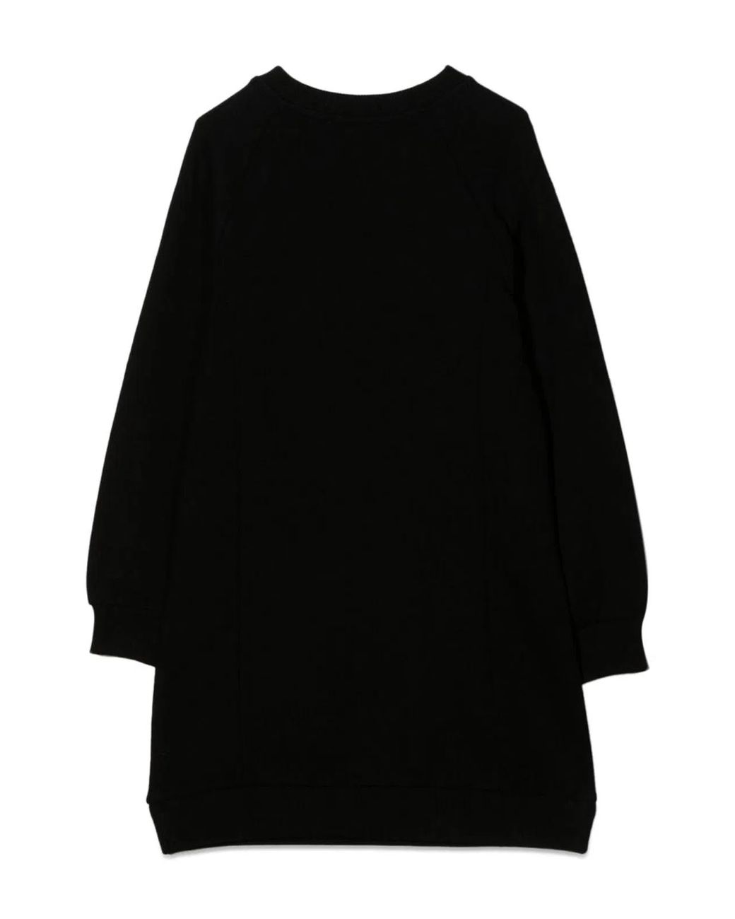 Balmain Black Buttons Dress