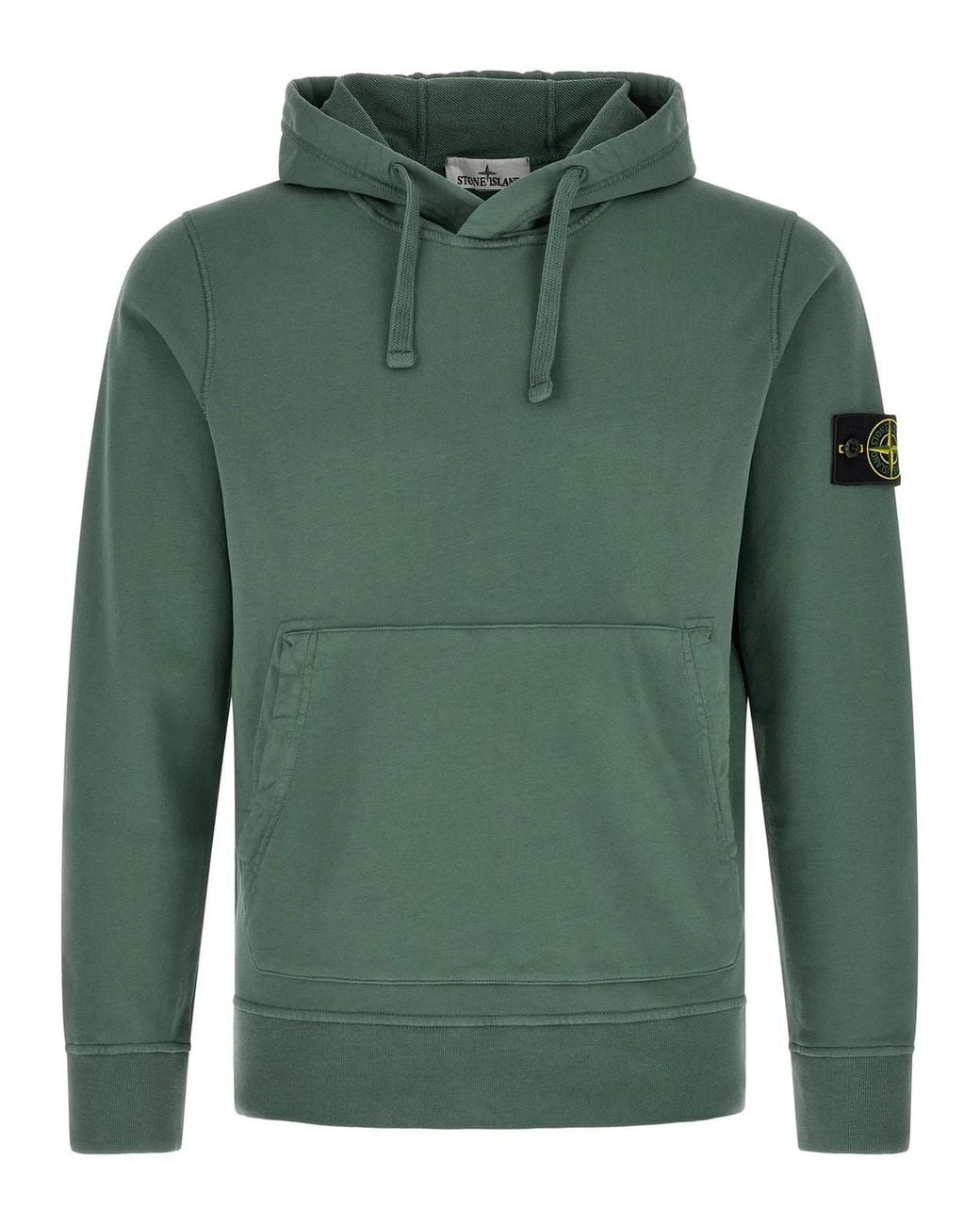 Stone Island Green '6100062' Hoodie for men