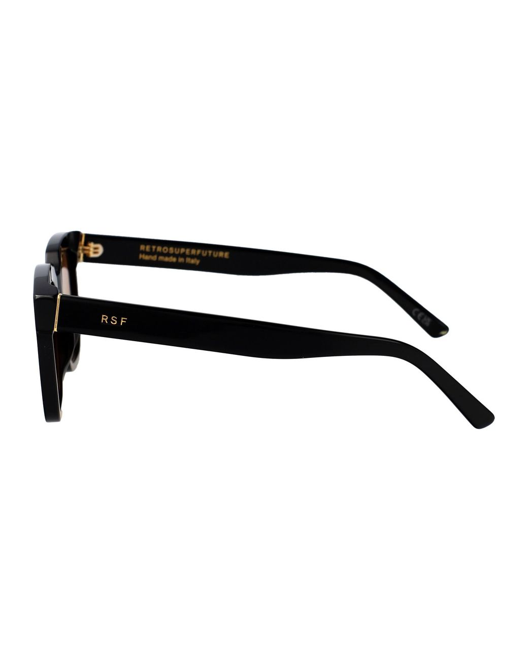 Retrosuperfuture Brown Acetate Sunglasses
