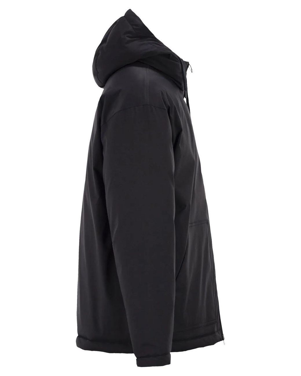 Herno Black Cotton Feel Jacket for men