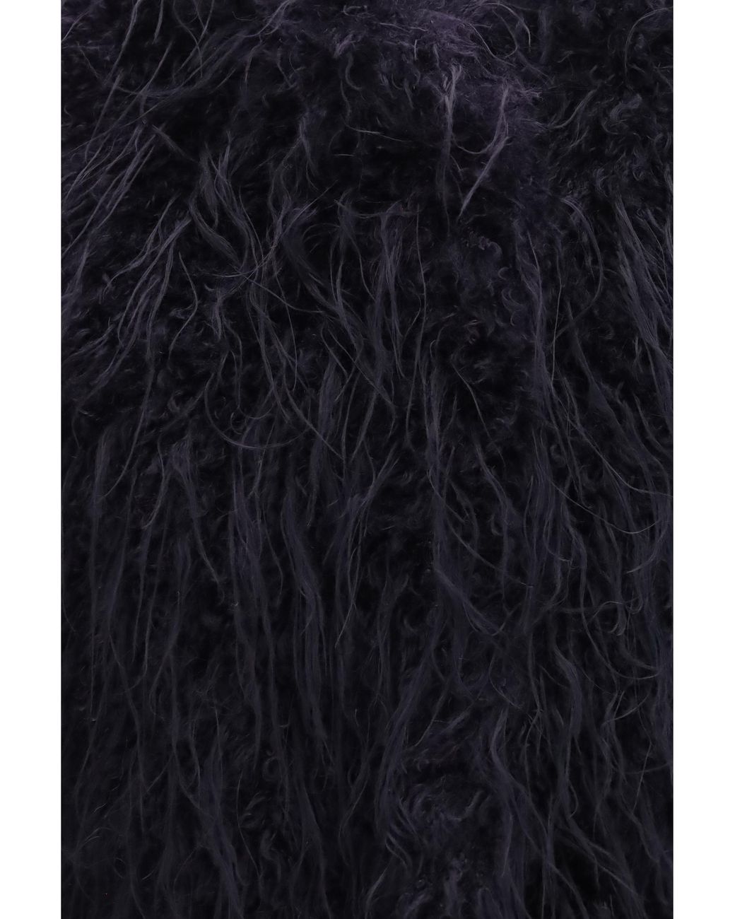 Forte_forte Blue Eco Mongolia Faux Fur Vest Polyester Blazers