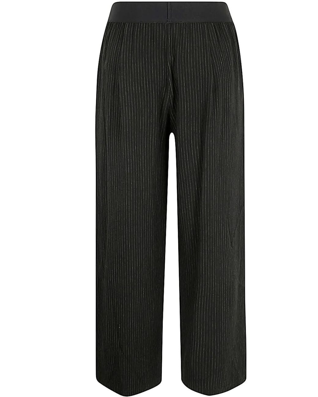 Maria Calderara Black Over Trousers