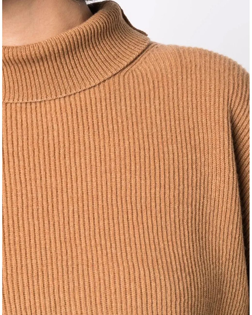 Nanushka Brown Arya Wool/Cashmere Sweater
