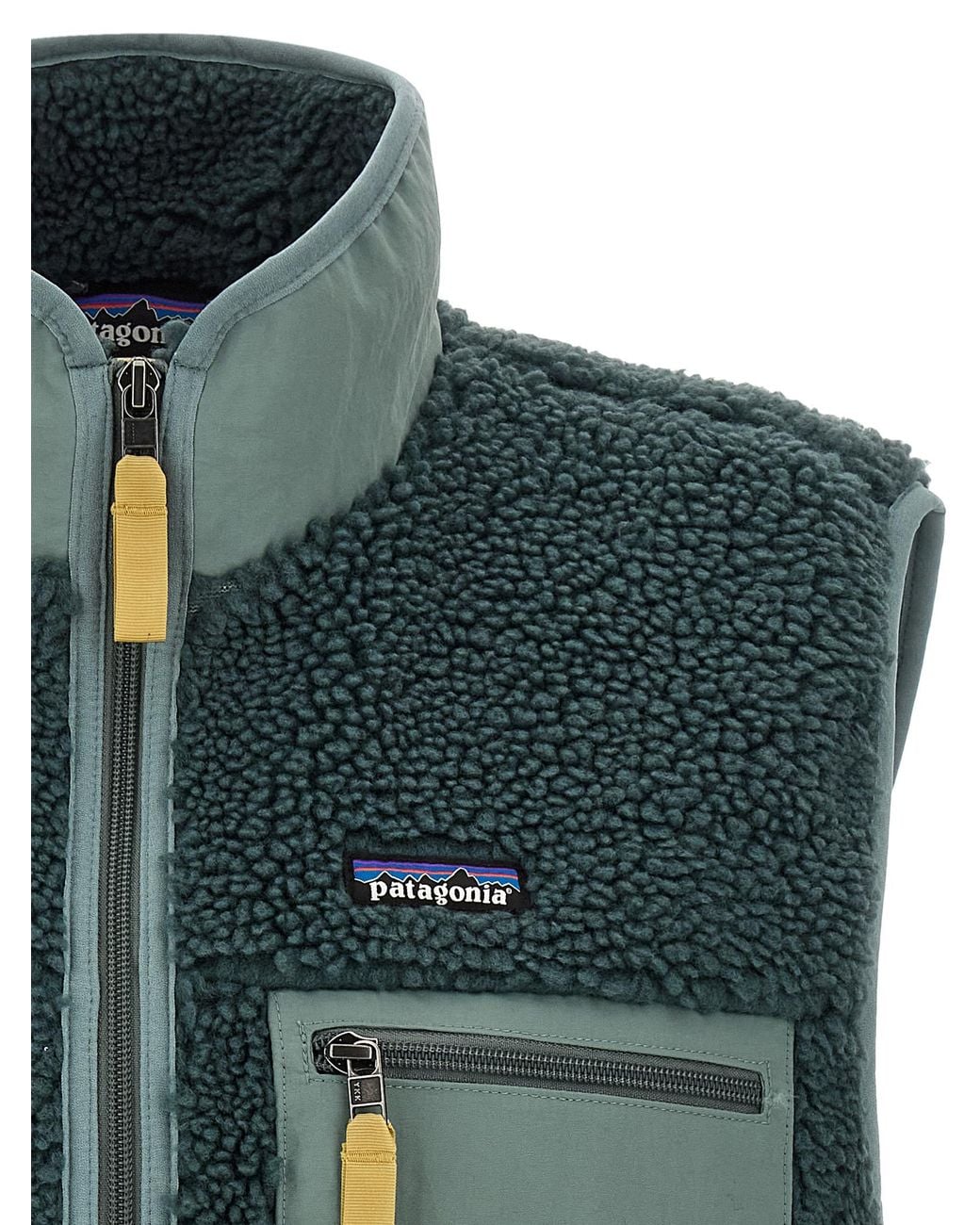 Patagonia Green 'Classic Retro-X' Vest for men