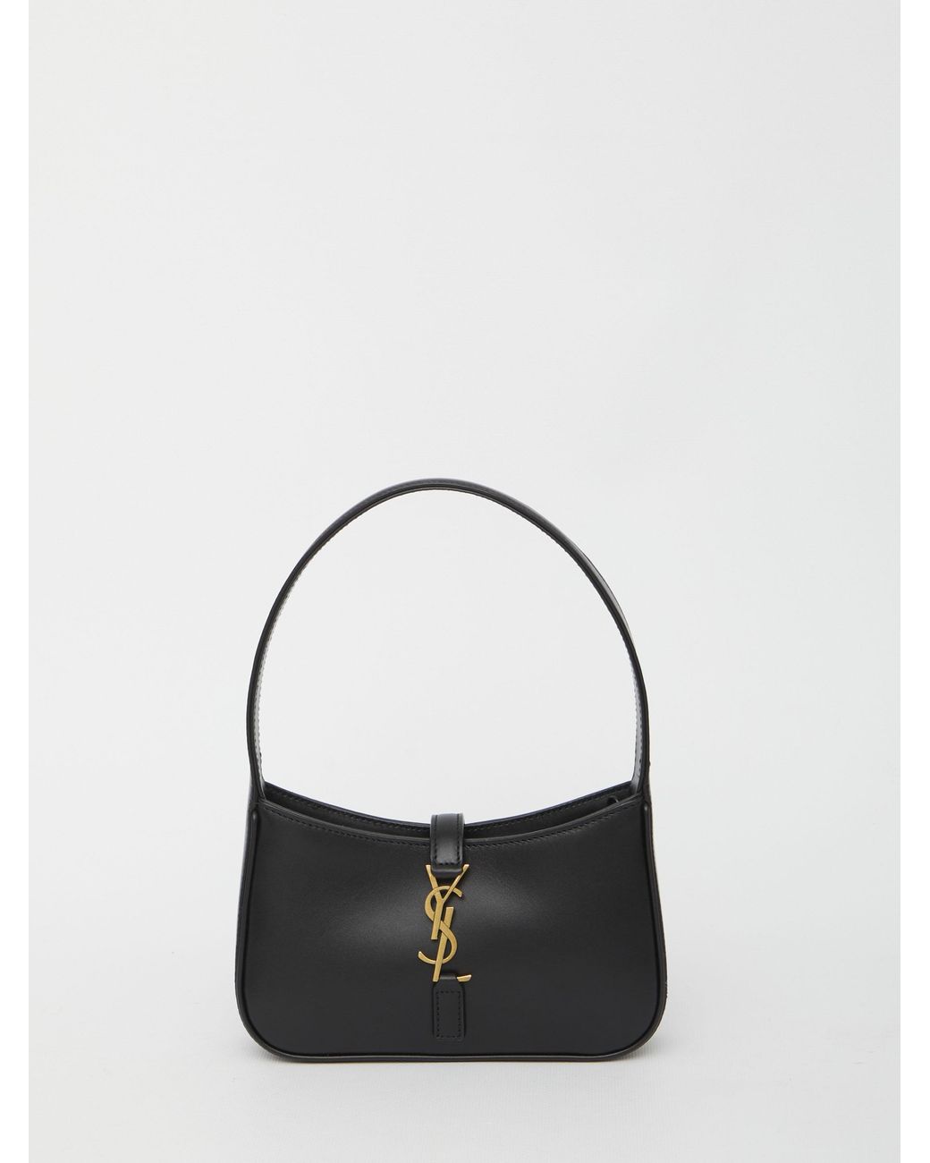 Saint Laurent Black Le 5 À 7 Mini Hobo Bag