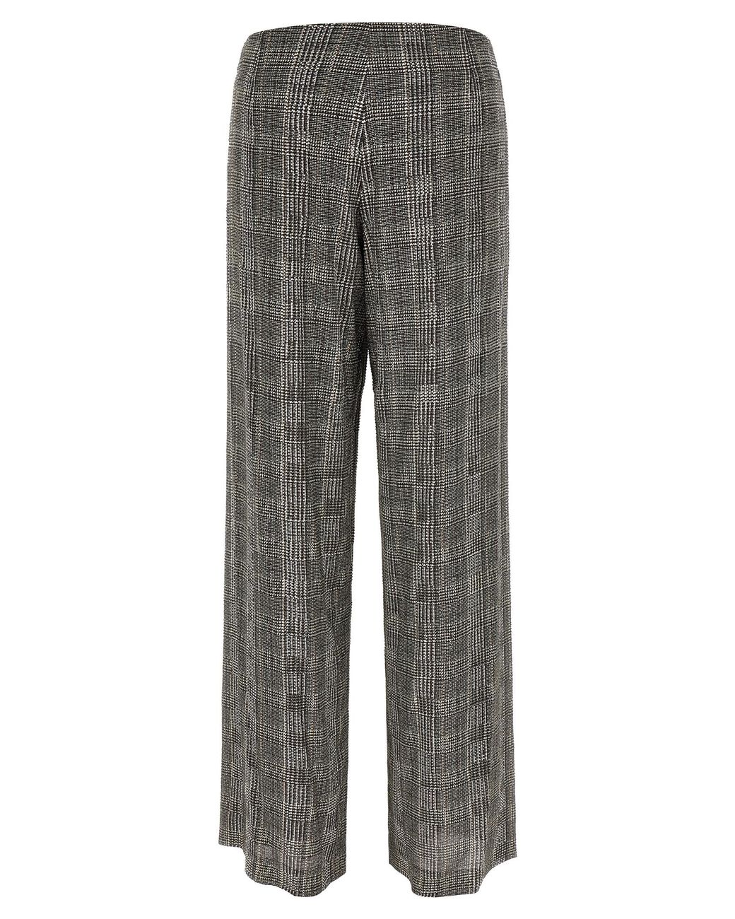 Ermanno Scervino Gray All-Over Crystal Pants