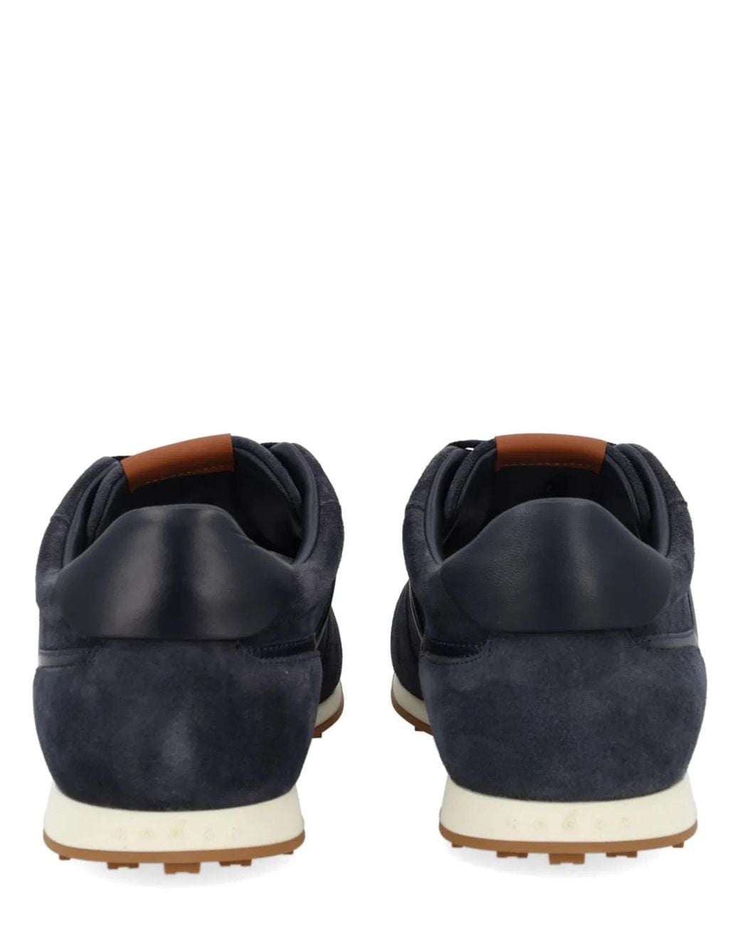 Hogan Blue Hogan Calfskin Leather Athletic Sneaker for men