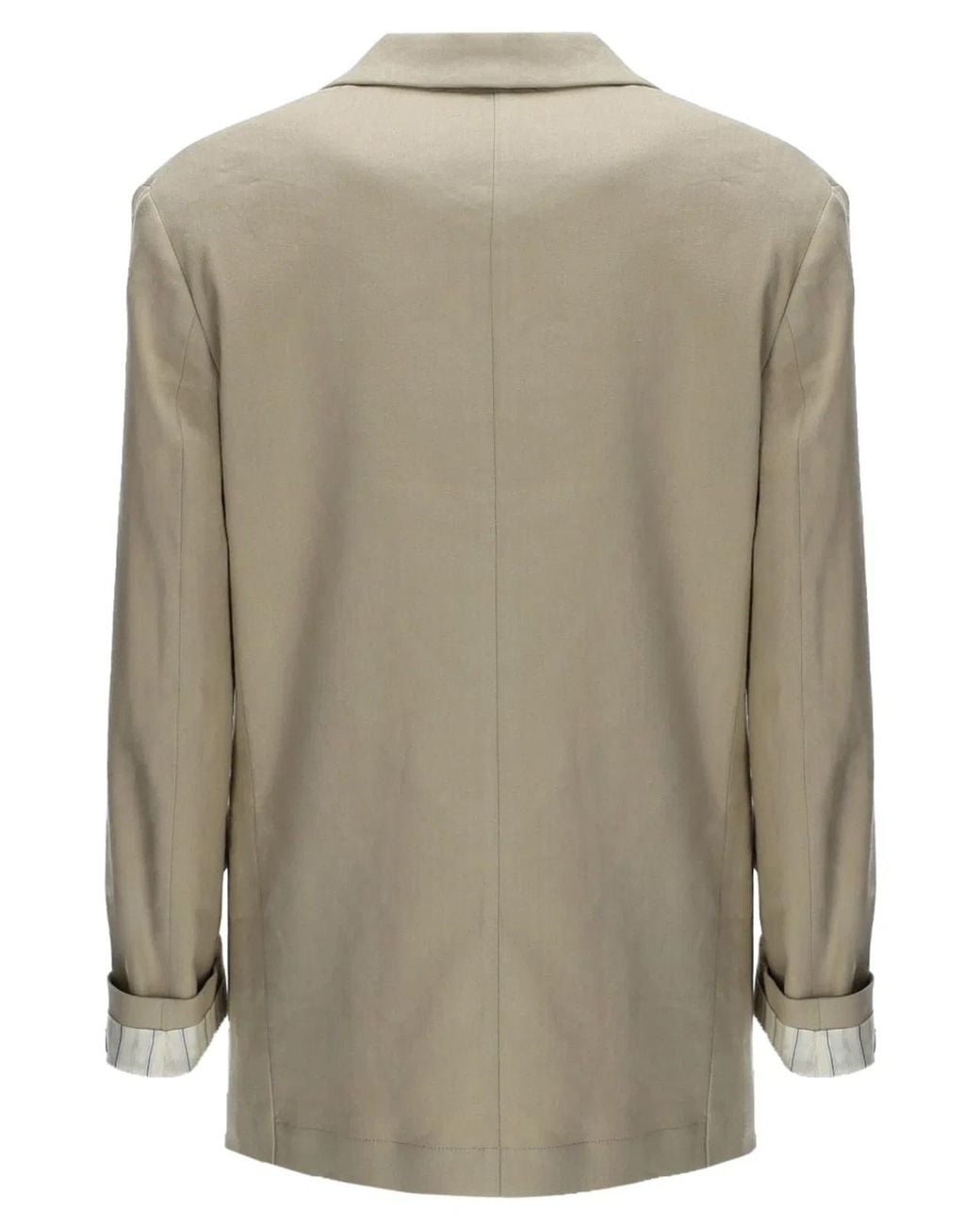 Alysi Green Linen Blend Blazer