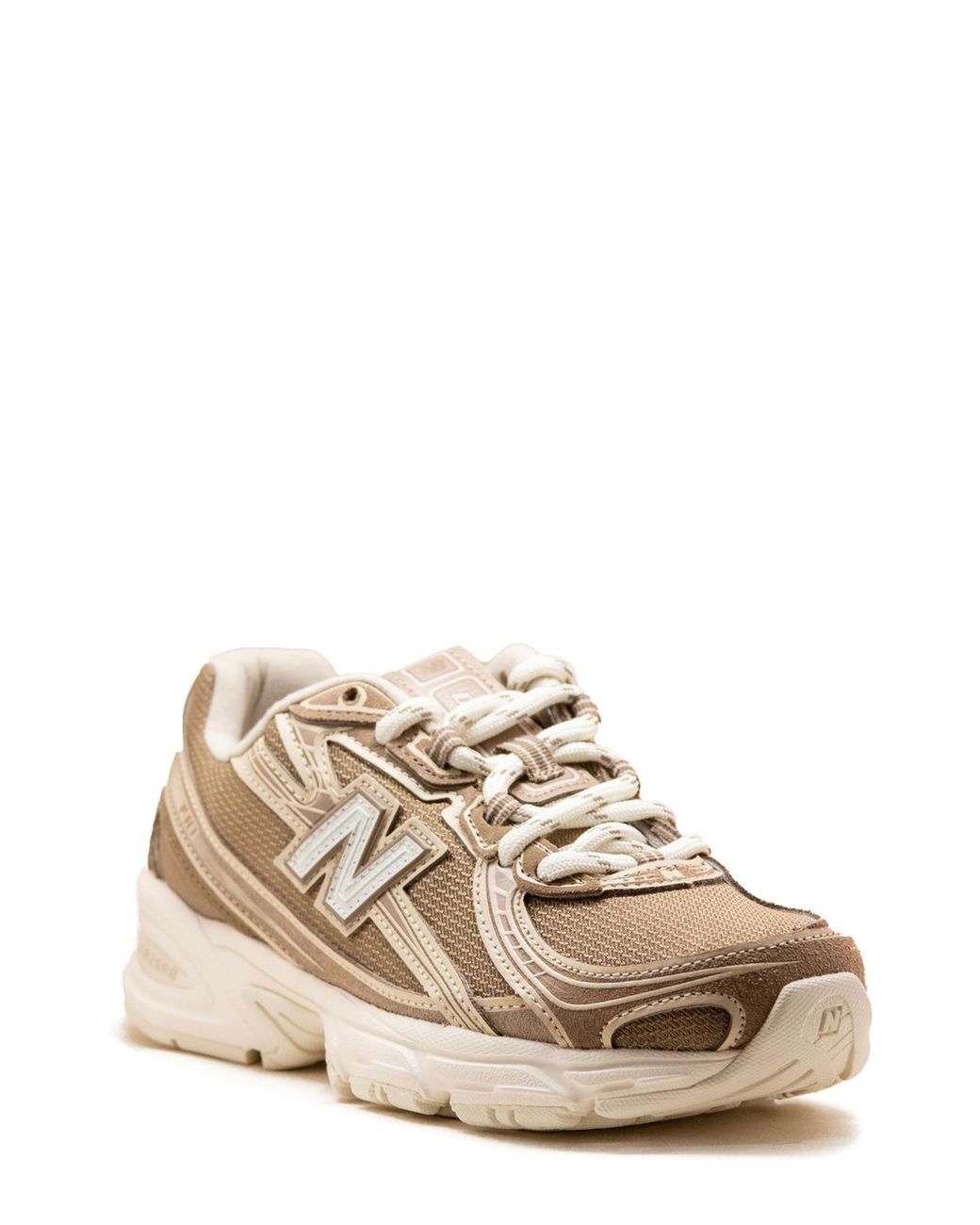 New Balance Brown Abzorb Mid-Cushion Sneakers With Quick Lacing for men
