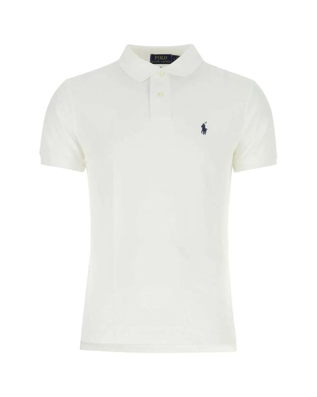Polo Ralph Lauren White Sskcusslm-Short Sleeve-Knit for men