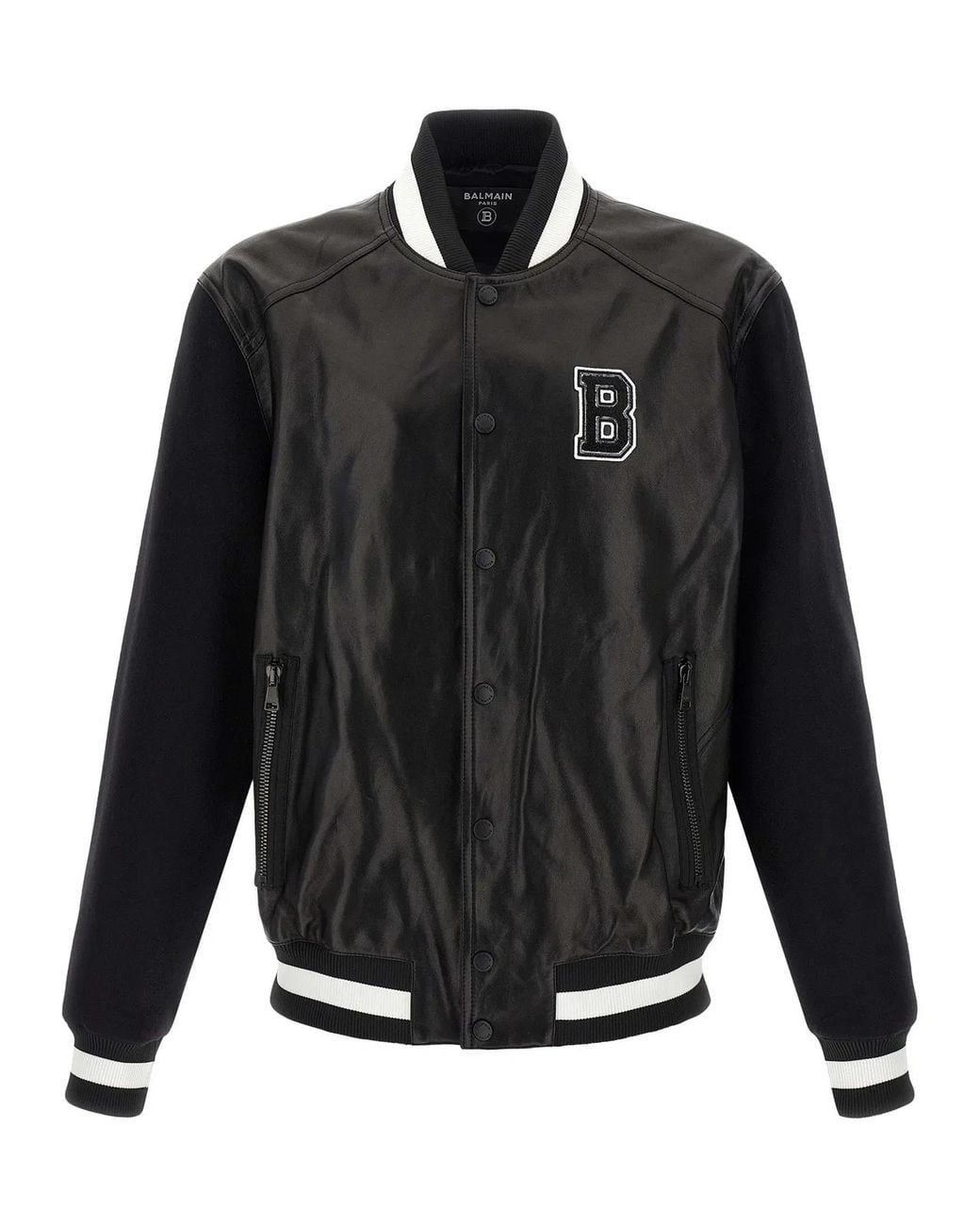Balmain Black Bomber Jackets for men
