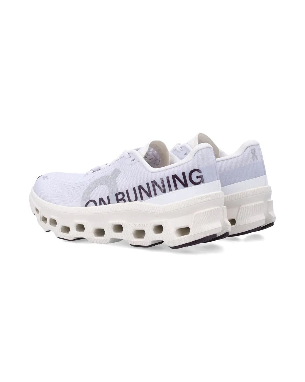 On Shoes White Cloudmonster 1 Running Shoes