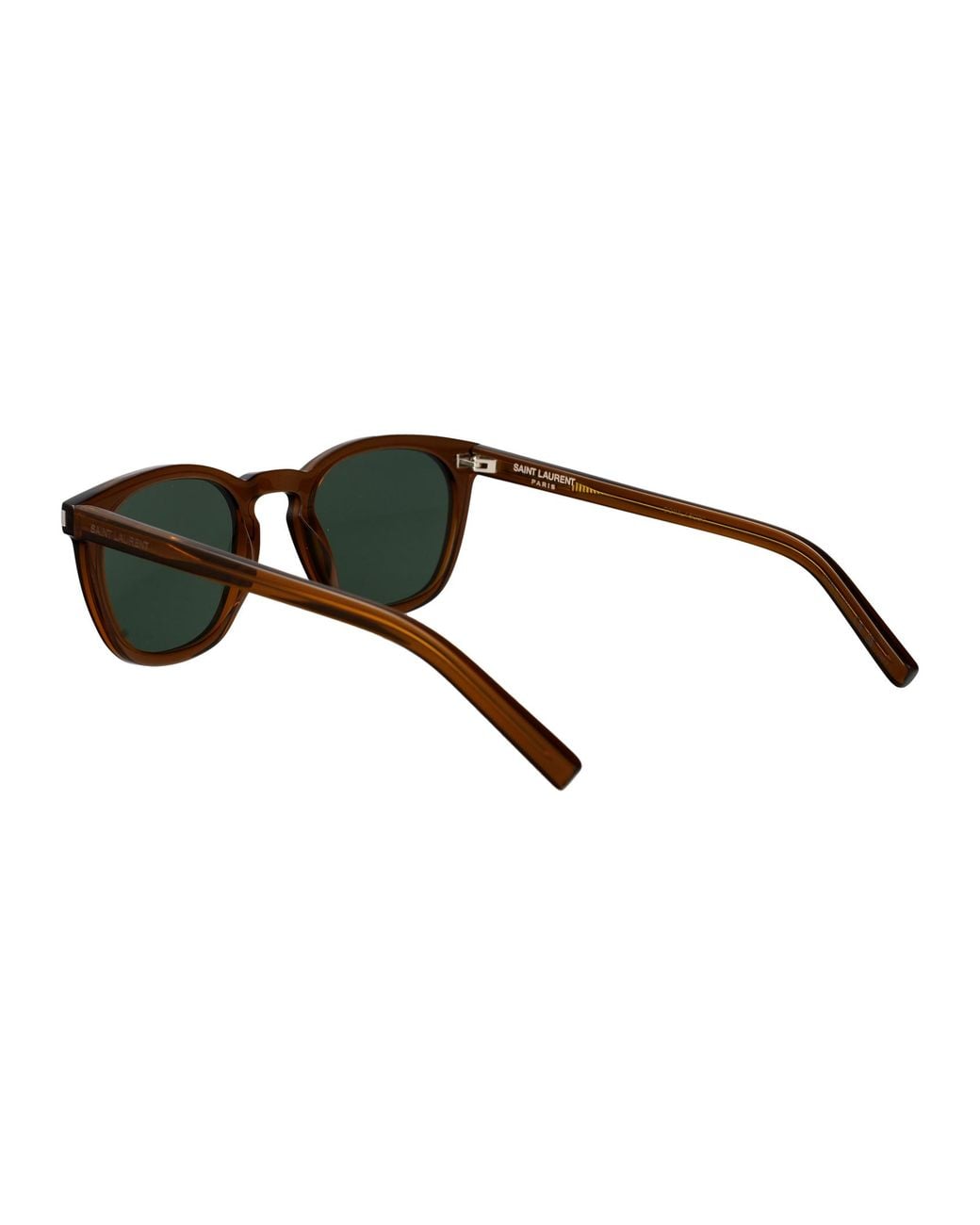 Saint Laurent Green Acetate Sunglasses