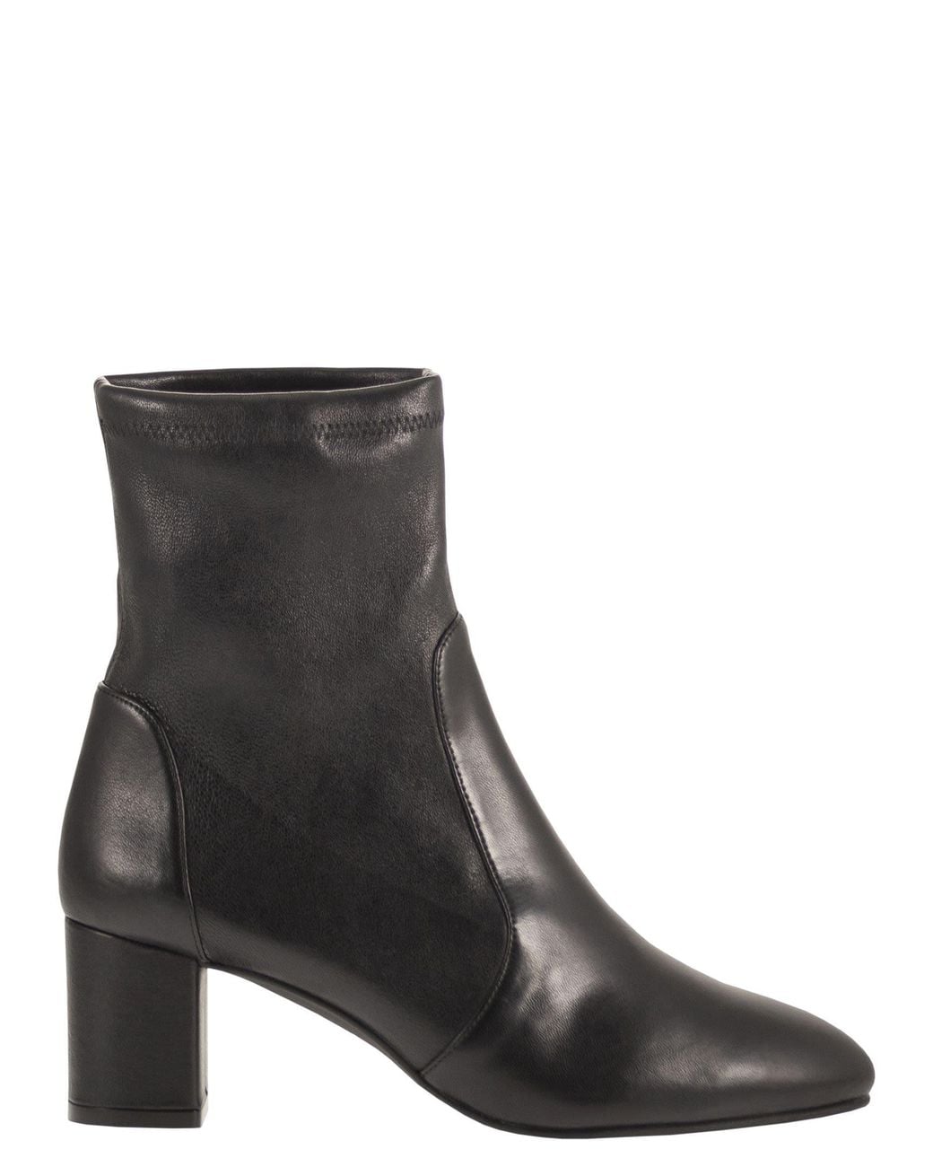 Stuart Weitzman Black Yulia Stretch 60