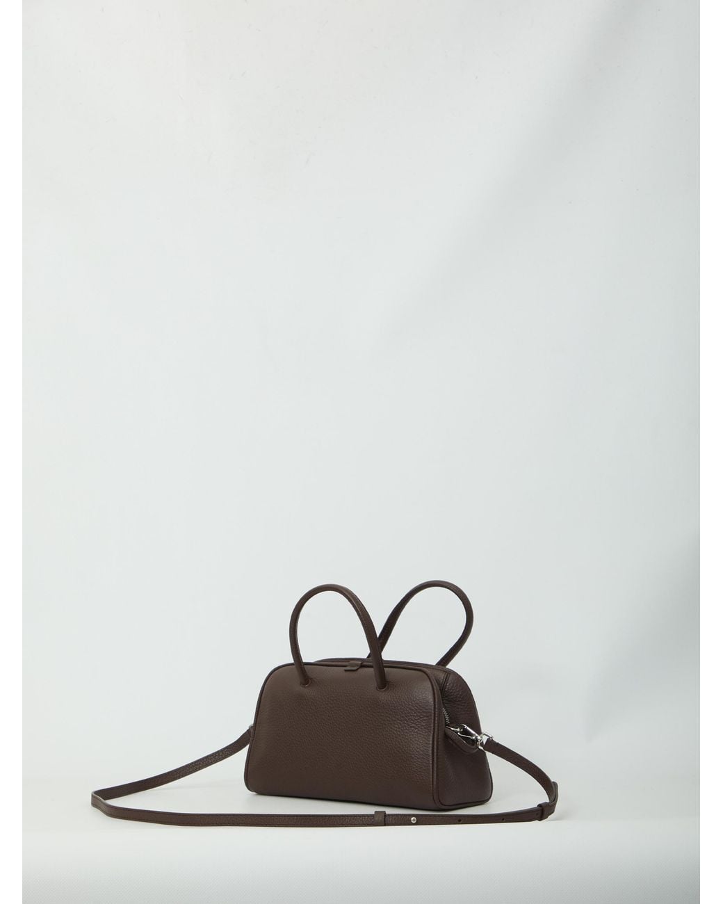 Jacquemus Brown Le Petit Turismo Leather Top Handle Bag