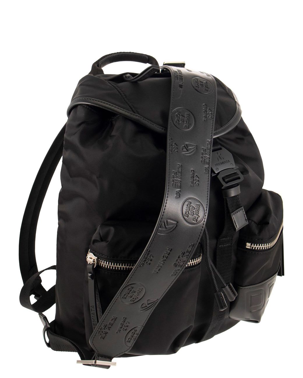 Premiata Black Lyn - Backpack With Pockets
