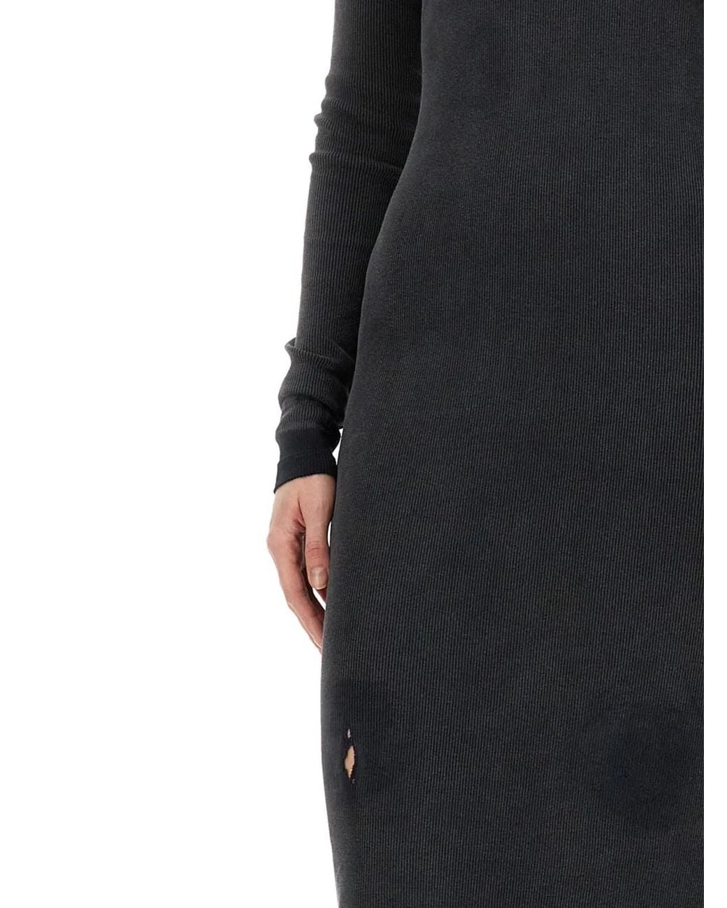 Balenciaga Black Elegant Long Dress