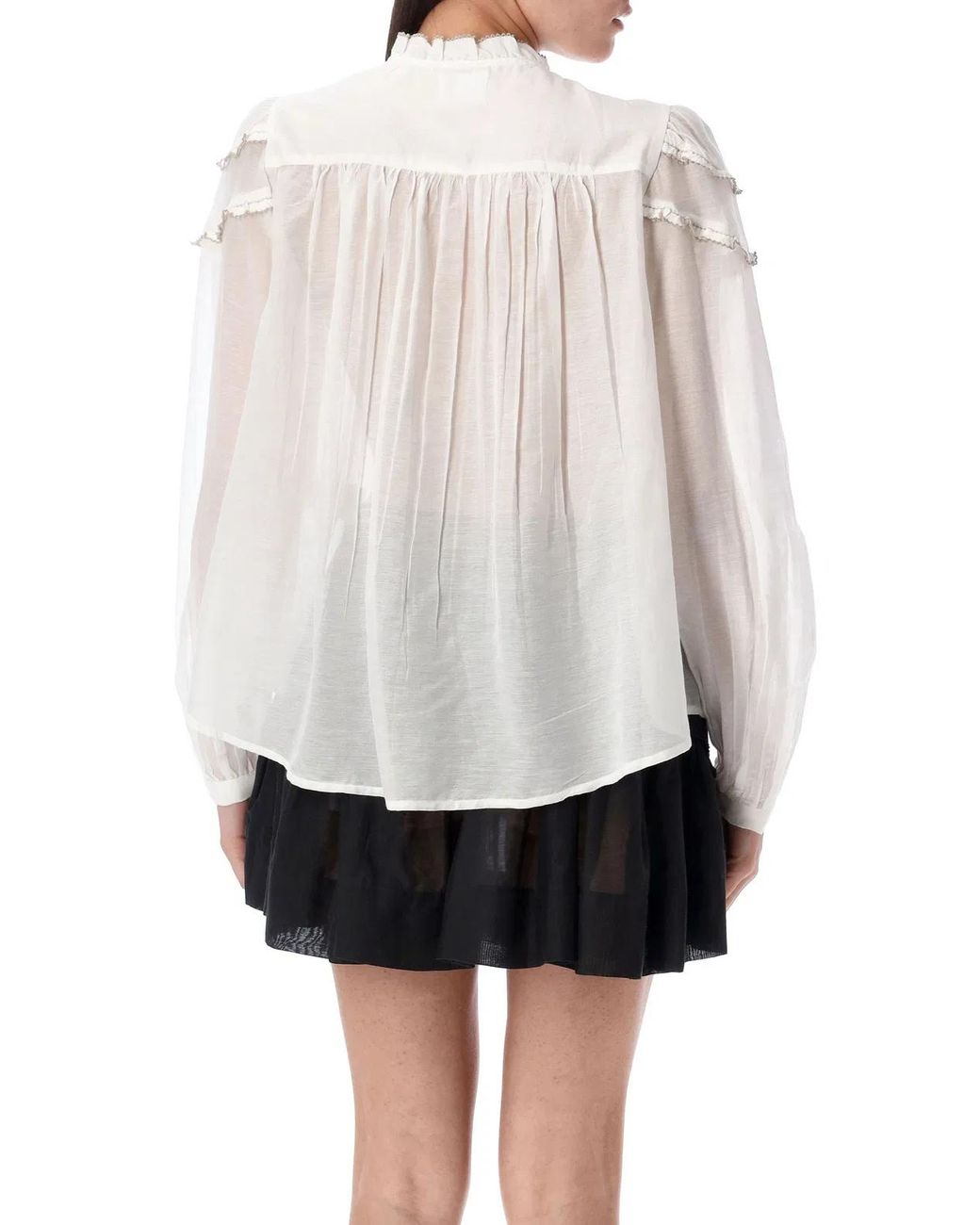 Isabel Marant White Christa Blouse