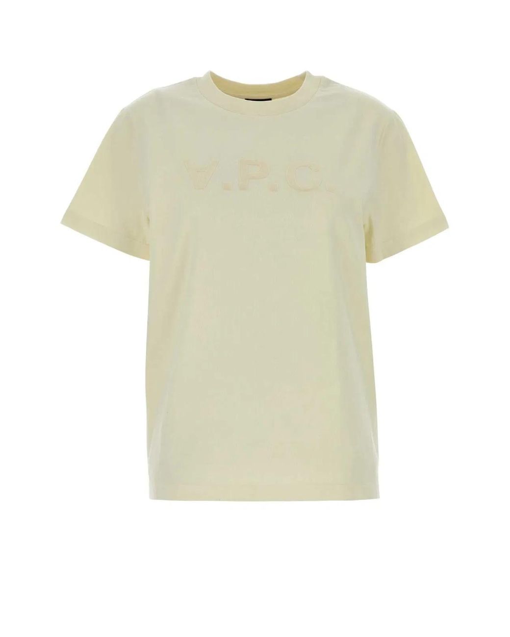 A.P.C. Yellow T-Shirt Standard Grand Vpc