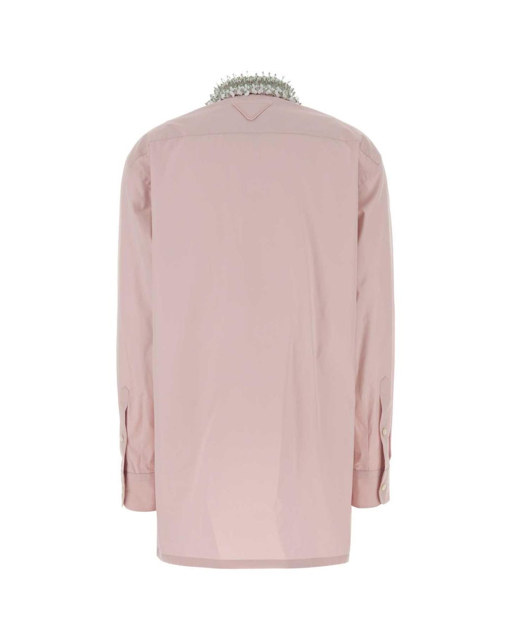 Prada Pink Poplin Shirt