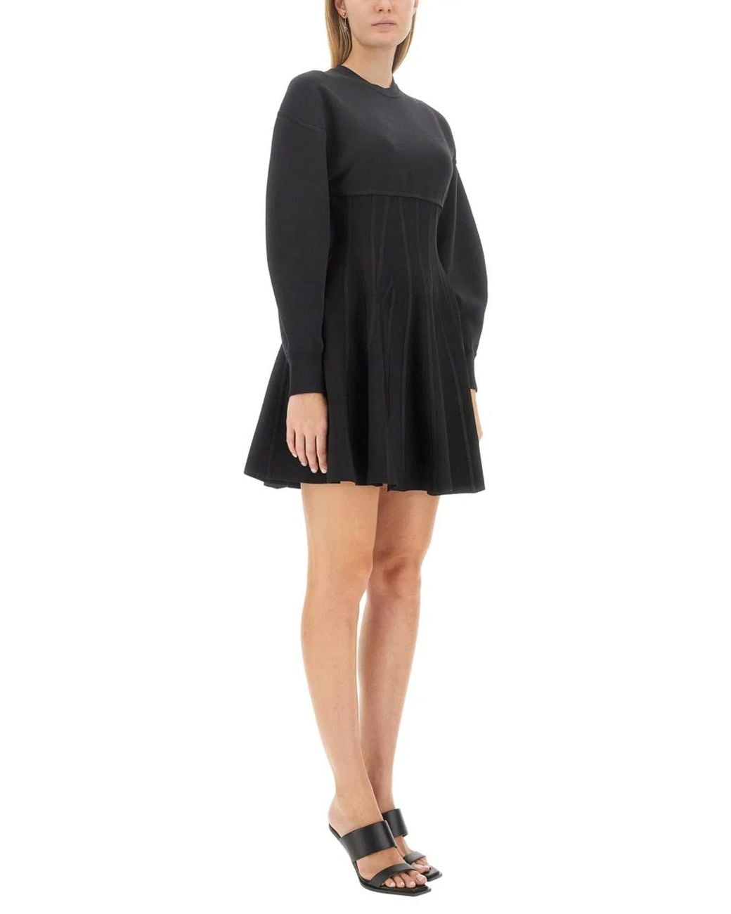McQueen Black Mini Dress