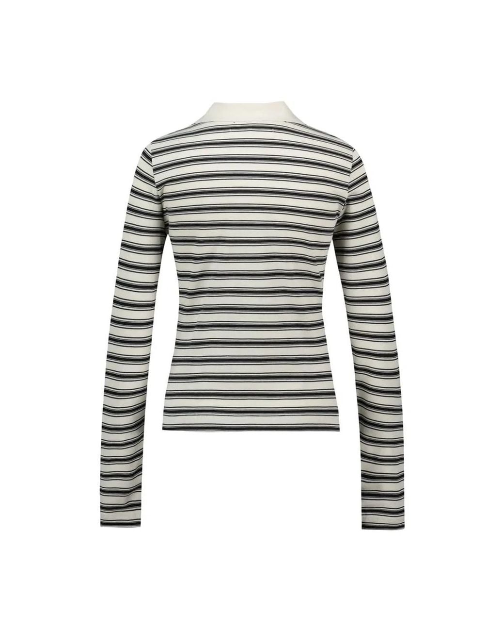 Samsøe & Samsøe Gray Sadonell Ls 15512 Polo Shirt