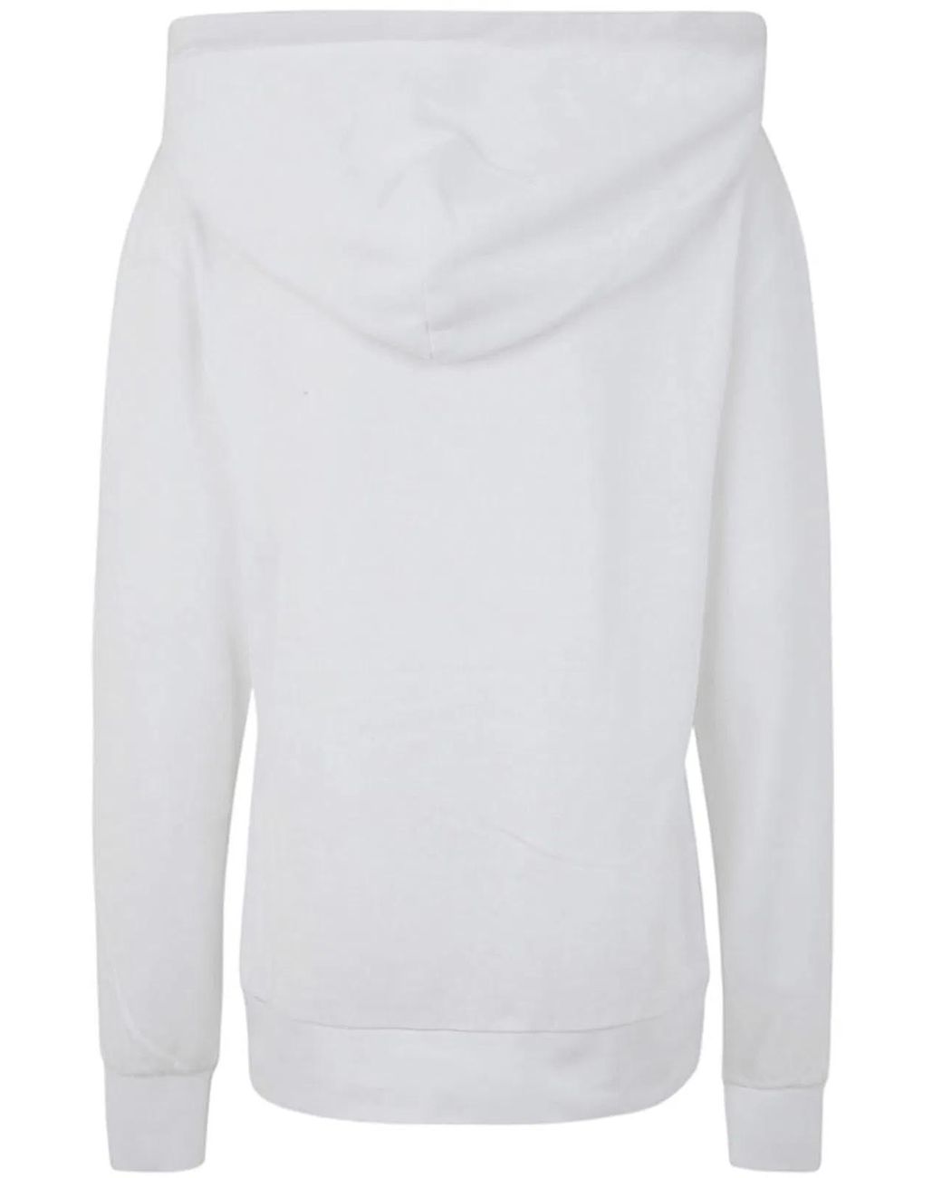 J.W. Anderson White Anchor Embroidery Hoodie