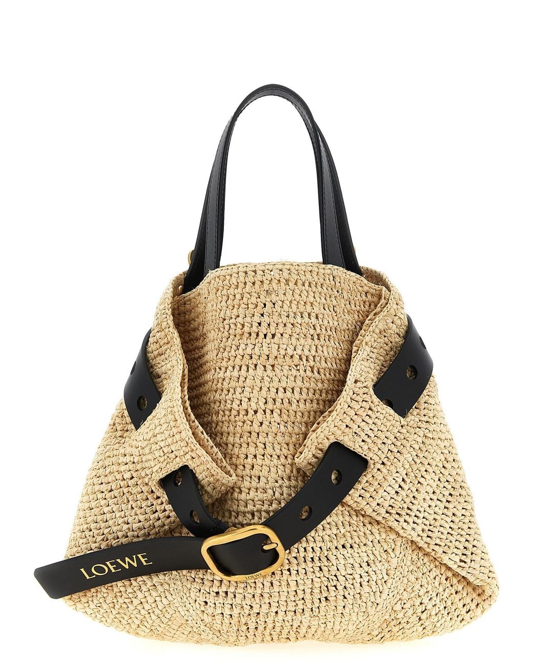 Loewe Natural 'Punch Hole' Mini Shopping Bag