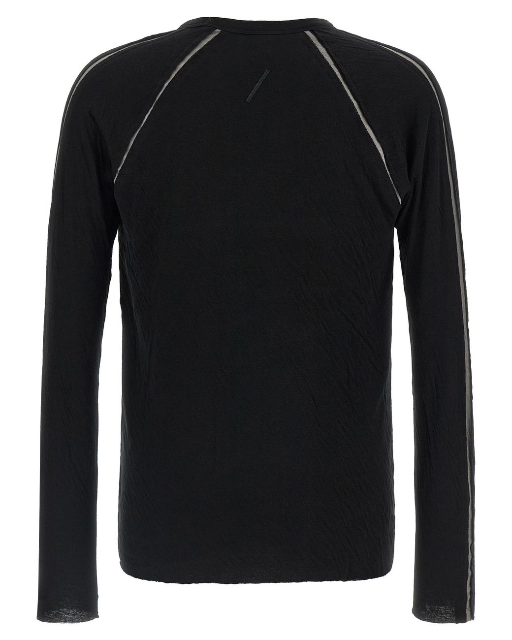 Thom Krom Black Cotton T-Shirt for men