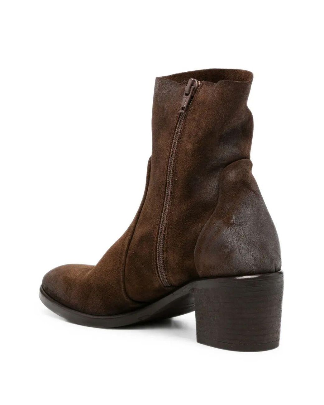 Strategia Brown "Wash Bitter Iron" Boots