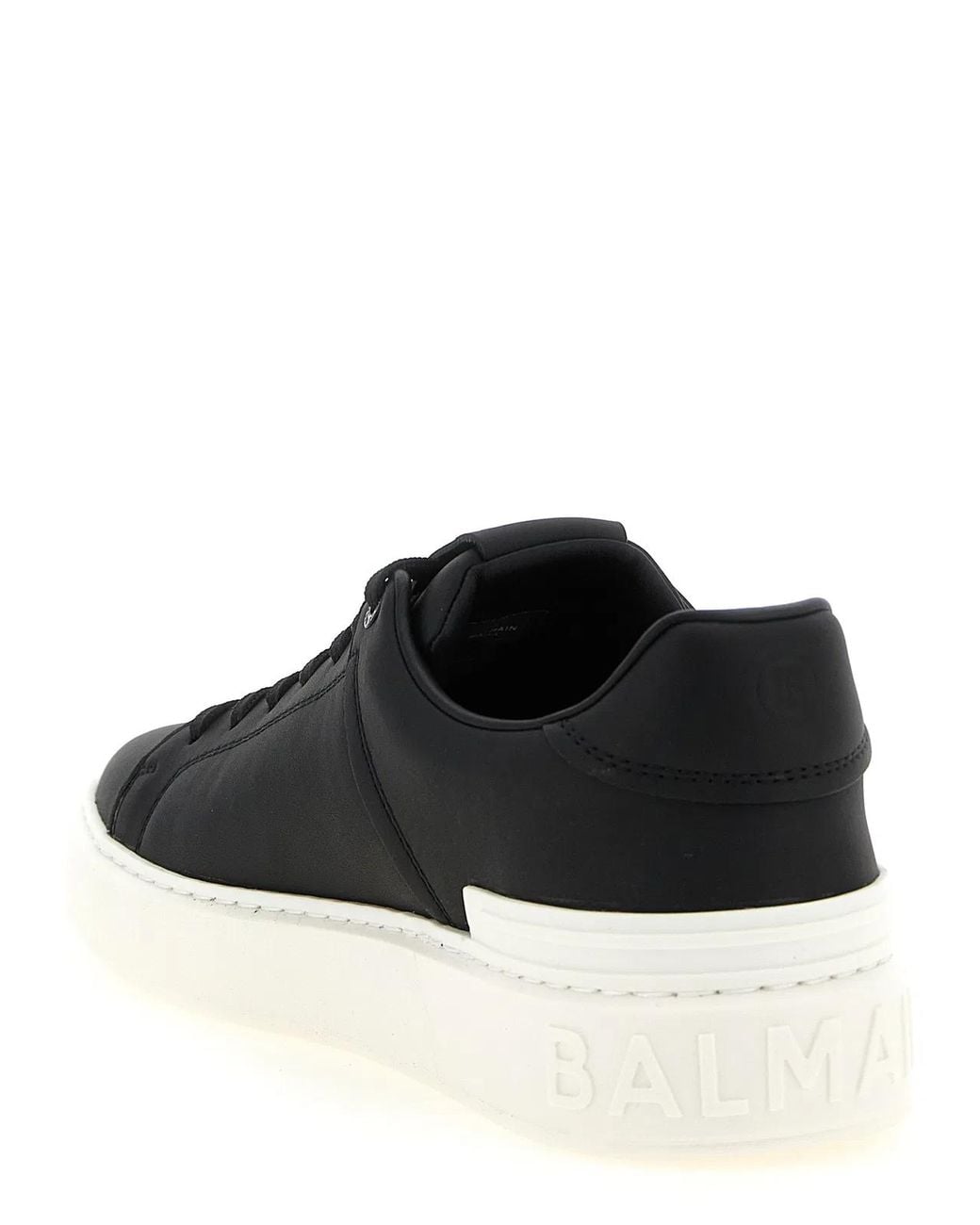 Balmain Black 'B-Court' Sneakers for men