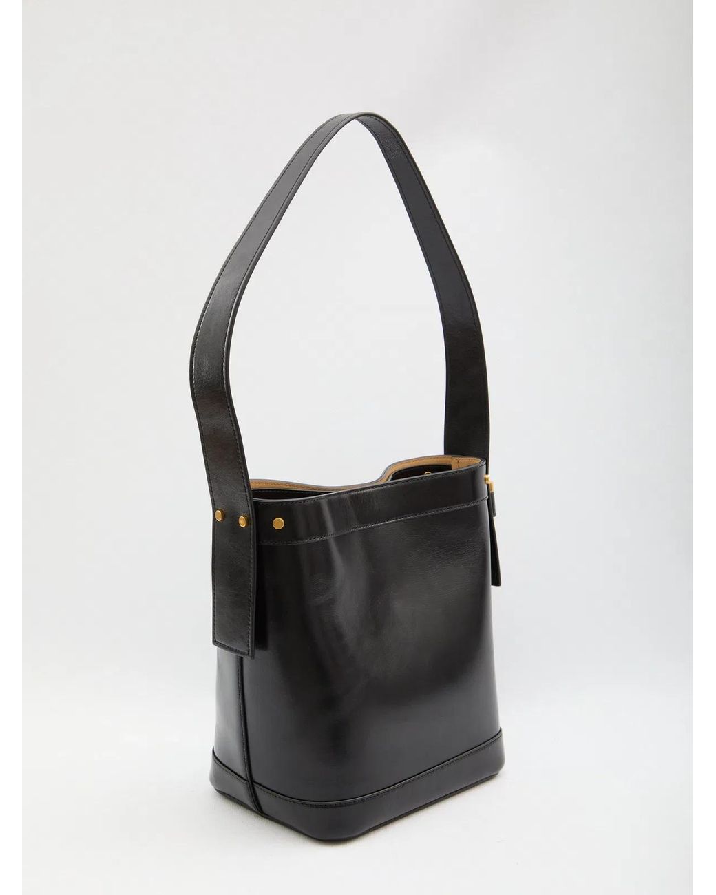 Versace White Medusa Bucket Bag