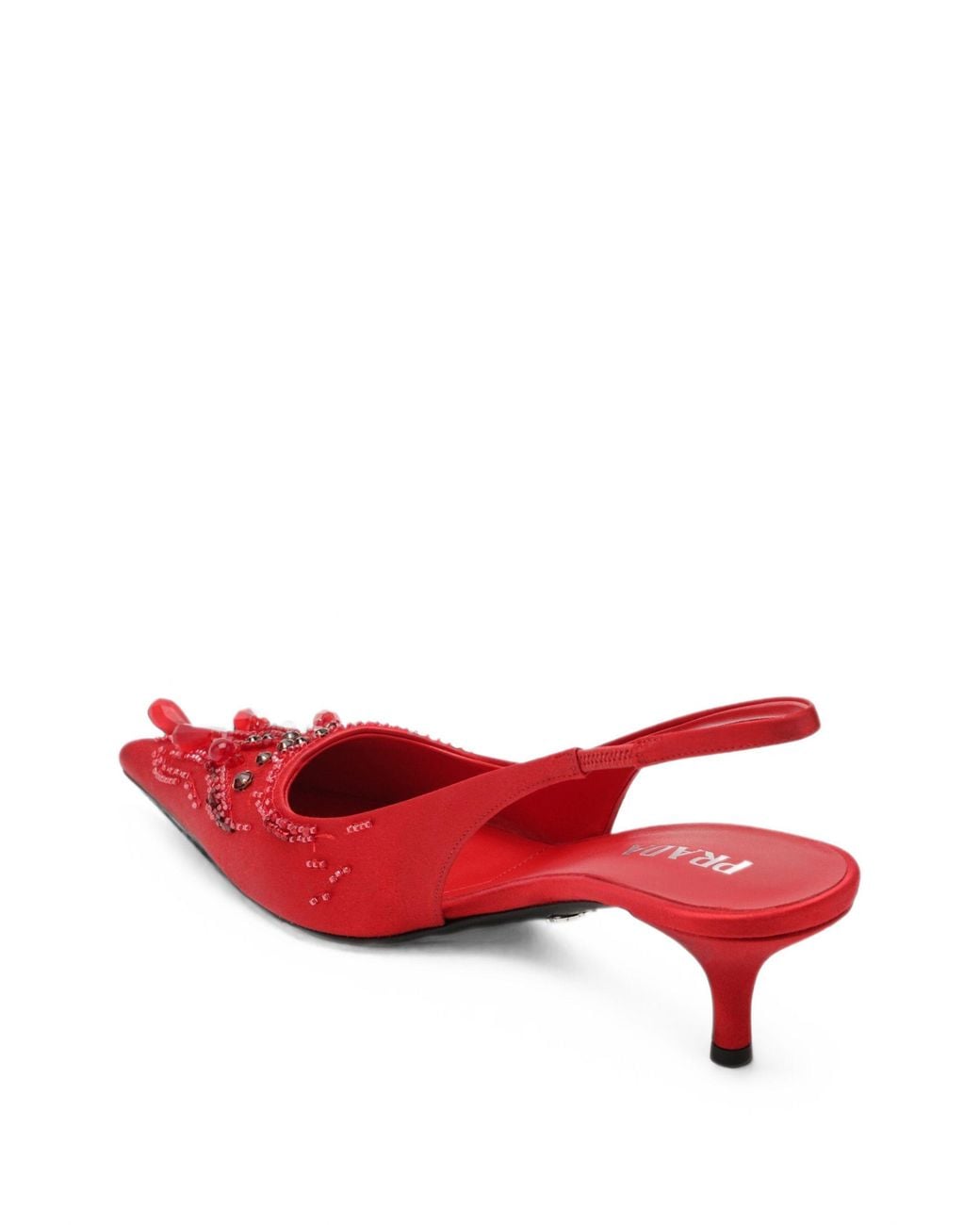 Prada Red Decollete